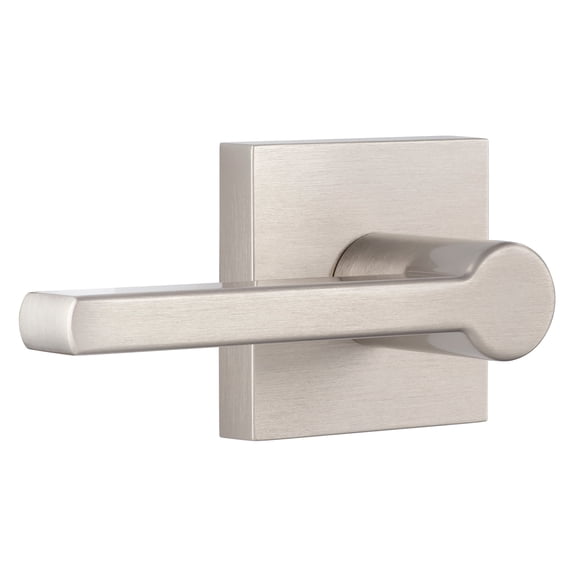 Miseno Mlk4022x Lorton Flat Bar Passage Door Lever Set - Nickel