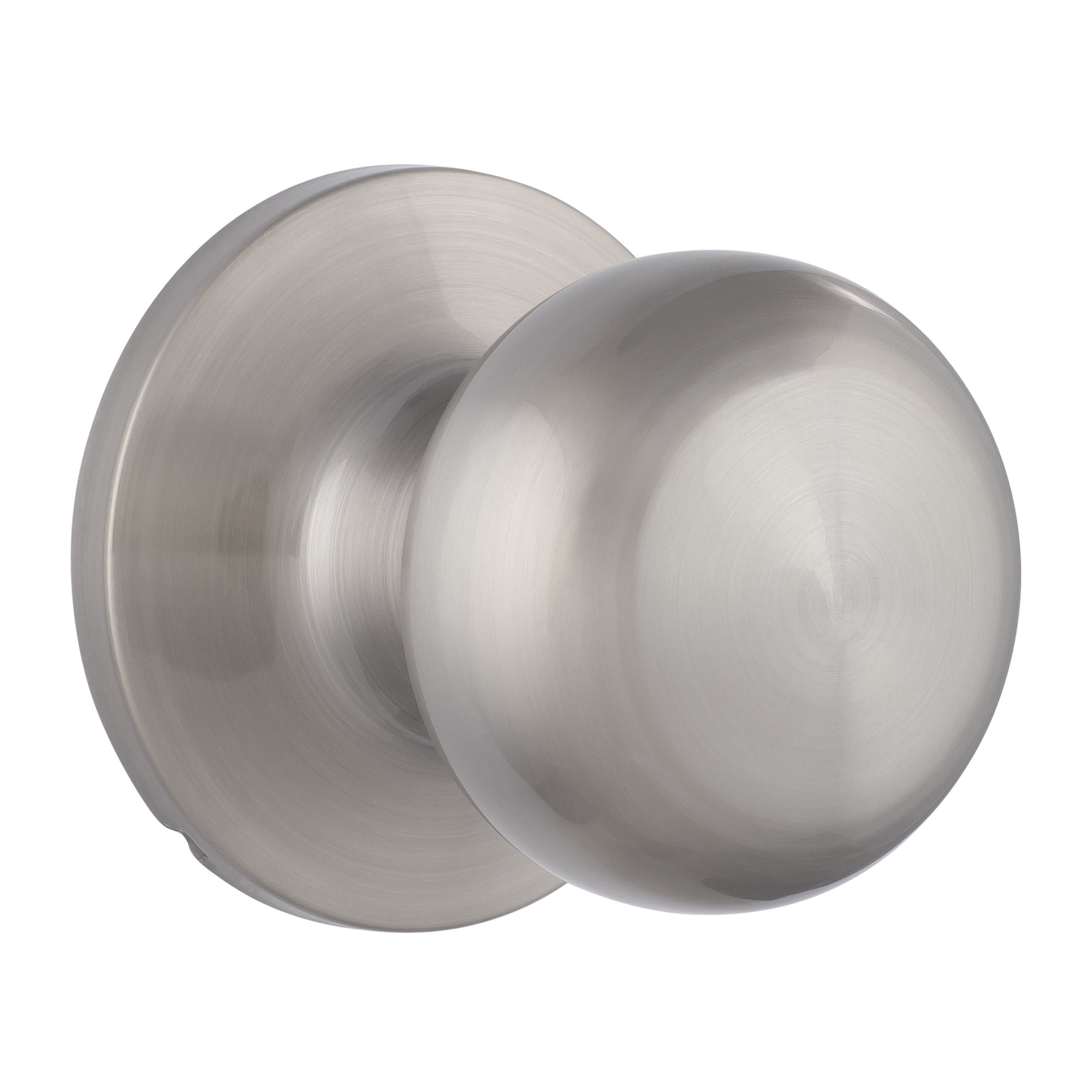 Miseno MLK4030SN Porter Flat Ball Passage Door Knob Set - Nickel