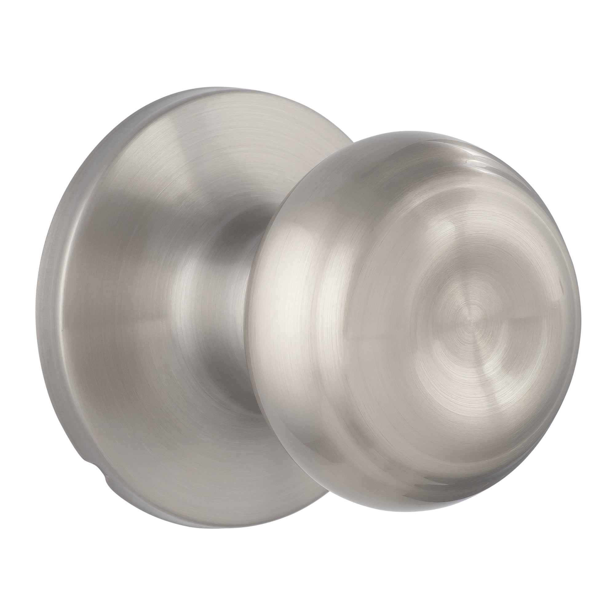 Miseno MLK4050SN Druid Ridged Ball Passage Door Knob Set - Nickel