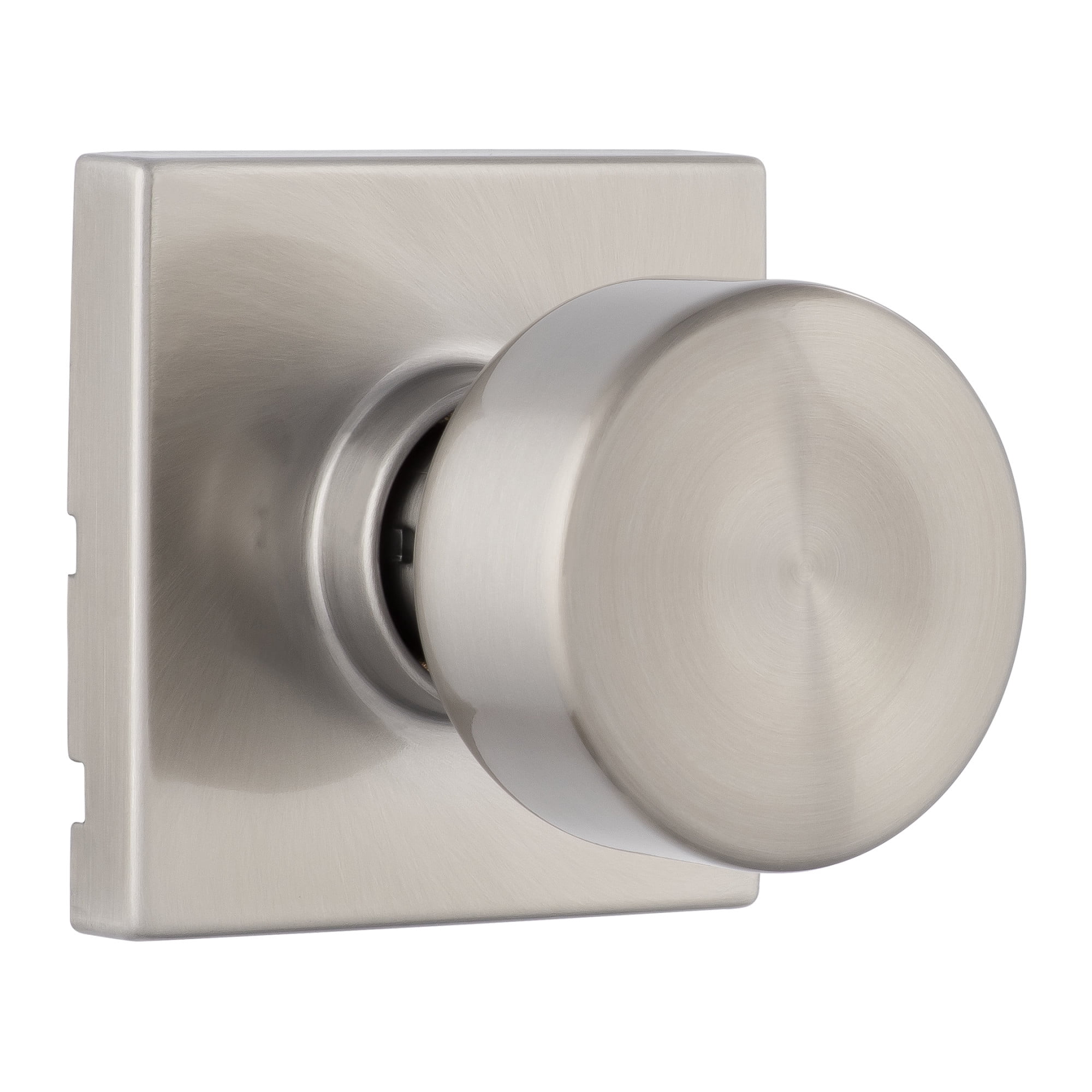 Miseno MLK4090SN Quattro Shaker Passage Door Knob Set - Nickel