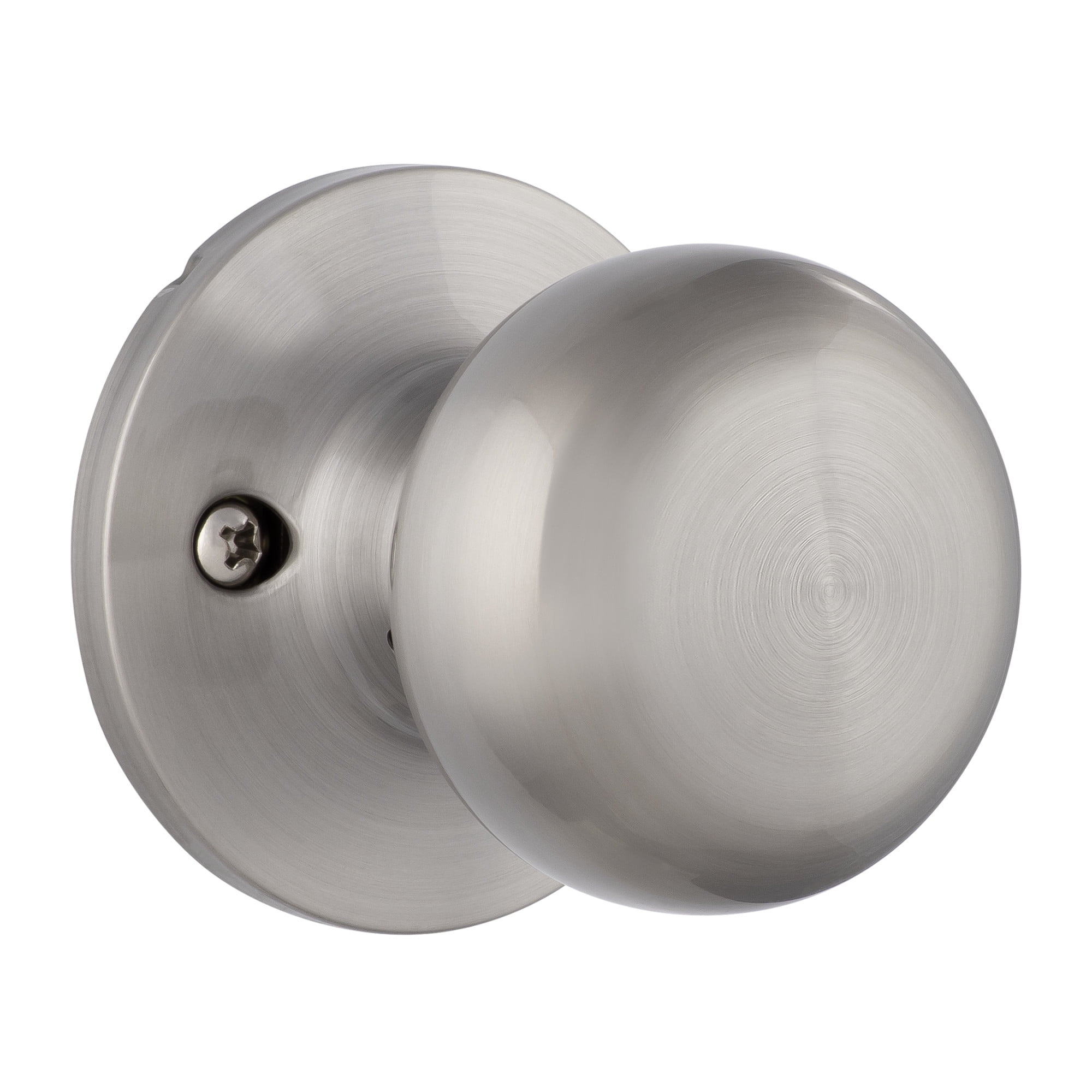 Miseno MLK5030SN Porter Flat Ball Non-Turning One-Sided Door Knob - Nickel