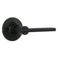 thumbnail image 1 of Miseno Mlk5031 Hazel Flat Bar Non-Turning One-Sided Door Lever - Black, 1 of 1