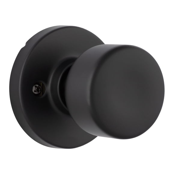 Miseno Mlk5080 Tuscora Shaker Non-Turning One-Sided Door Knob - Black
