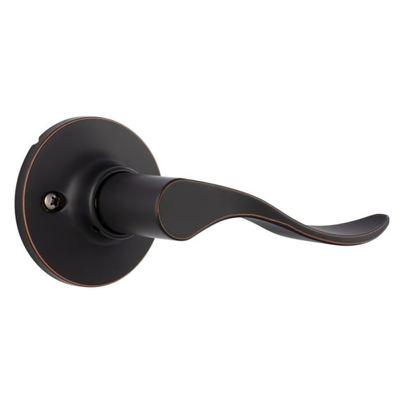 Miseno Mlk7011 Torry Wave Left Handed Non-Turning One-Sided Door Lever - Bronze