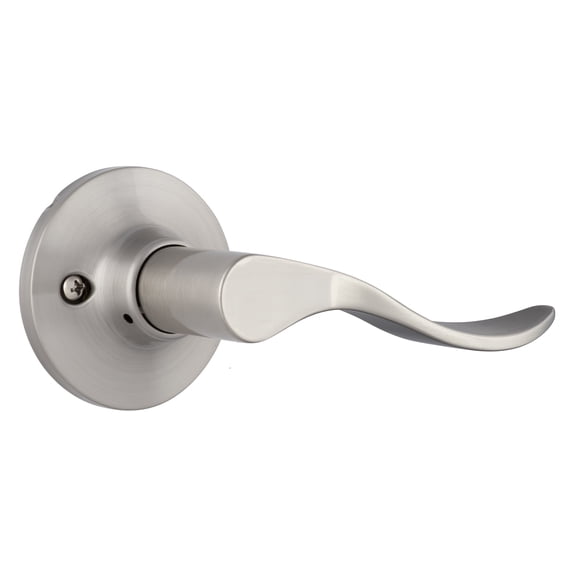 Miseno Mlk7011 Torry Wave Left Handed Non-Turning One-Sided Door Lever - Nickel