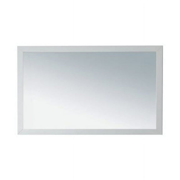 Miseno Mm-Fem48 48" W X 30" H Rectangular Framed Bathroom Wall Mirror - White