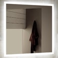 thumbnail image 1 of Miseno Mm4040led 40" W X 40" H Square Frameless Bathroom Wall Mirror - Silver, 1 of 7