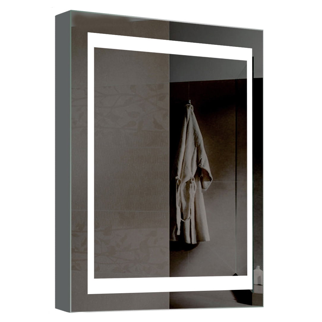 Zenith oval medicine cabinet with poly frame discount