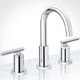 thumbnail image 1 of Miseno MNO1343CP Mia Widespread Bathroom Faucet with Brass Push-Pop Drain Assembly, Polished Chrome, 1 of 4