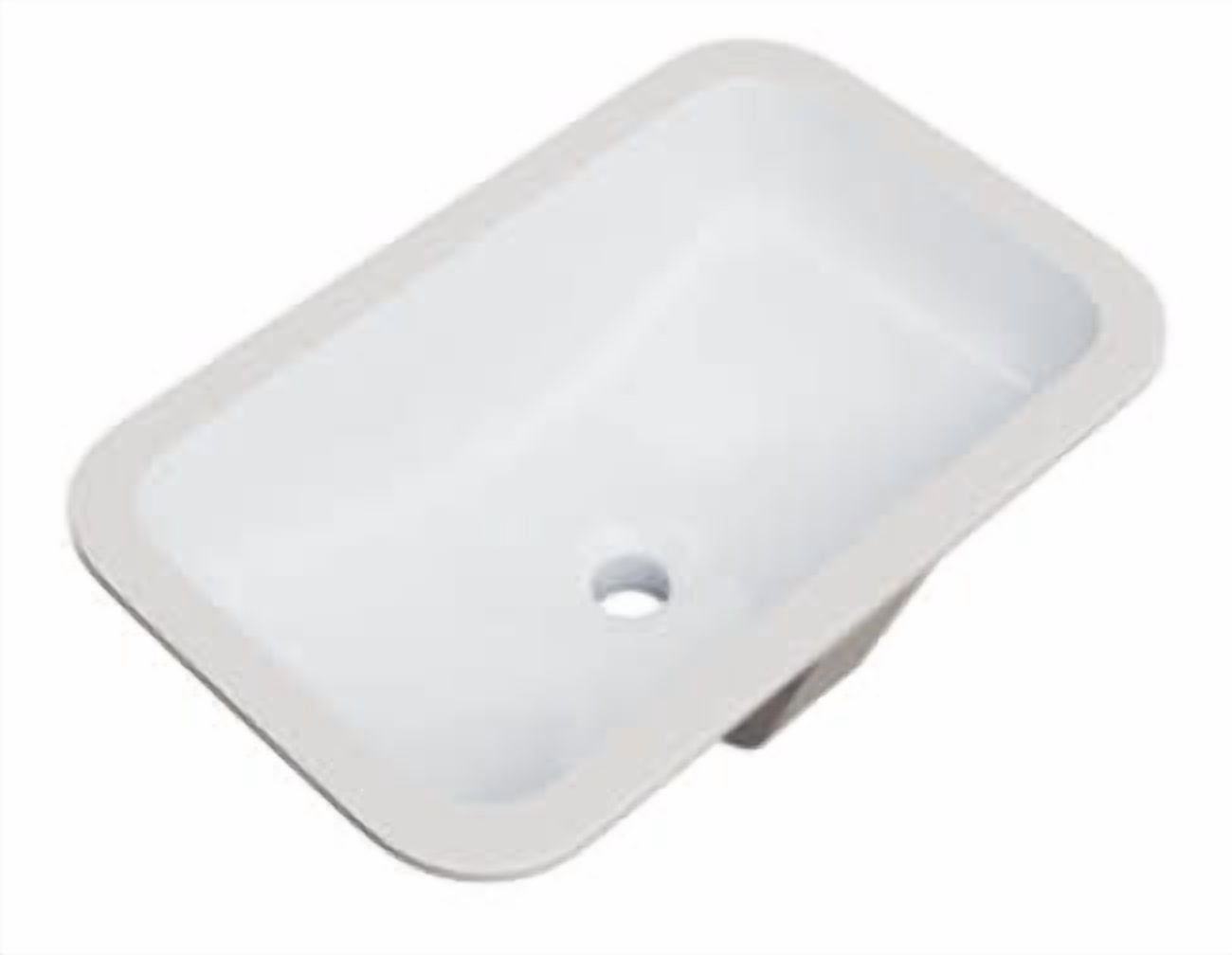 Open Box Miseno Mno1813ru 20-7/16" Rectangular Vitreous China Undermount Bathroom Sink - White