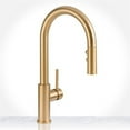 thumbnail image 1 of Miseno MNO191LCG Single Handle Pull Down Kitchen Faucet, Gold, 1 of 7
