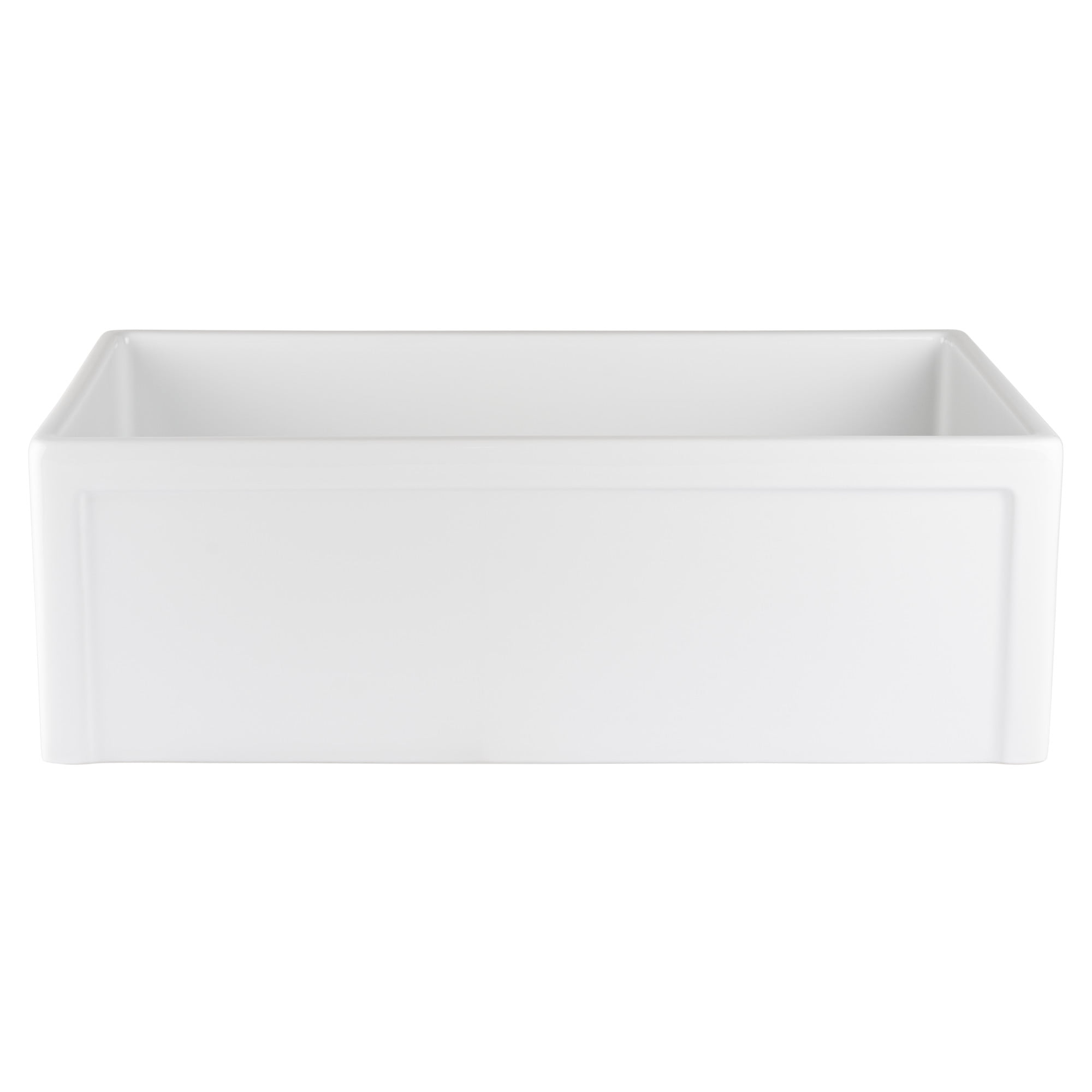 Miseno MNO3018FC1 Modena 30" Single Basin Reversible Farmhouse Fireclay Kitchen Sink -