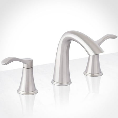 Miseno Mno311l Bella 1.2 GPM Widespread Bathroom Faucet - Nickel