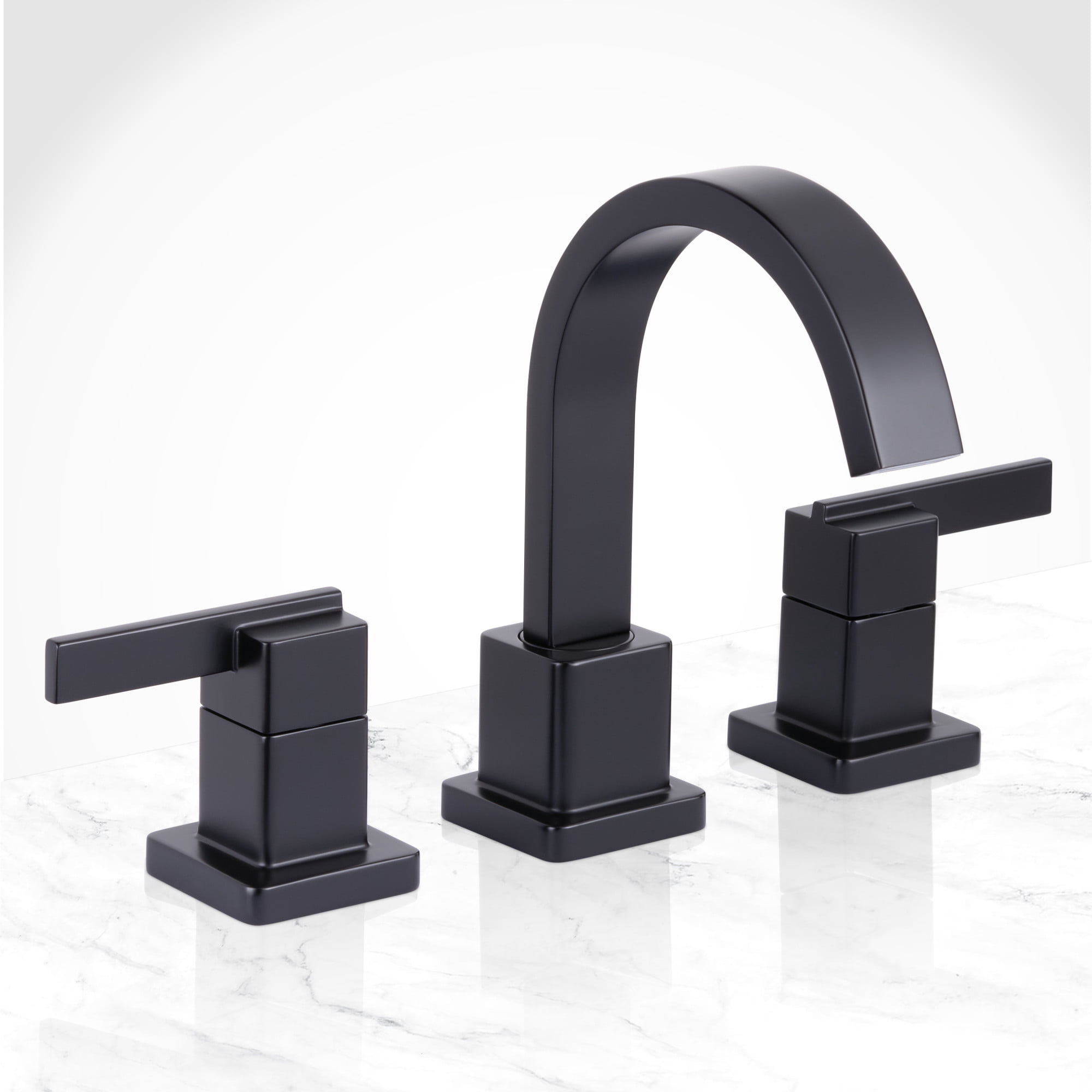 Miseno MNO441LFB 1.2 GPM Widespread Bathroom Faucet - Black