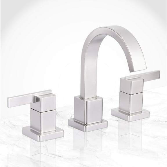 Miseno Mno441l 1.2 GPM Widespread Bathroom Faucet - Nickel