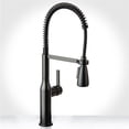 thumbnail image 1 of Miseno MNO500LFB Single Handle Pull Down Kitchen Faucet, Flat Black, 1 of 3