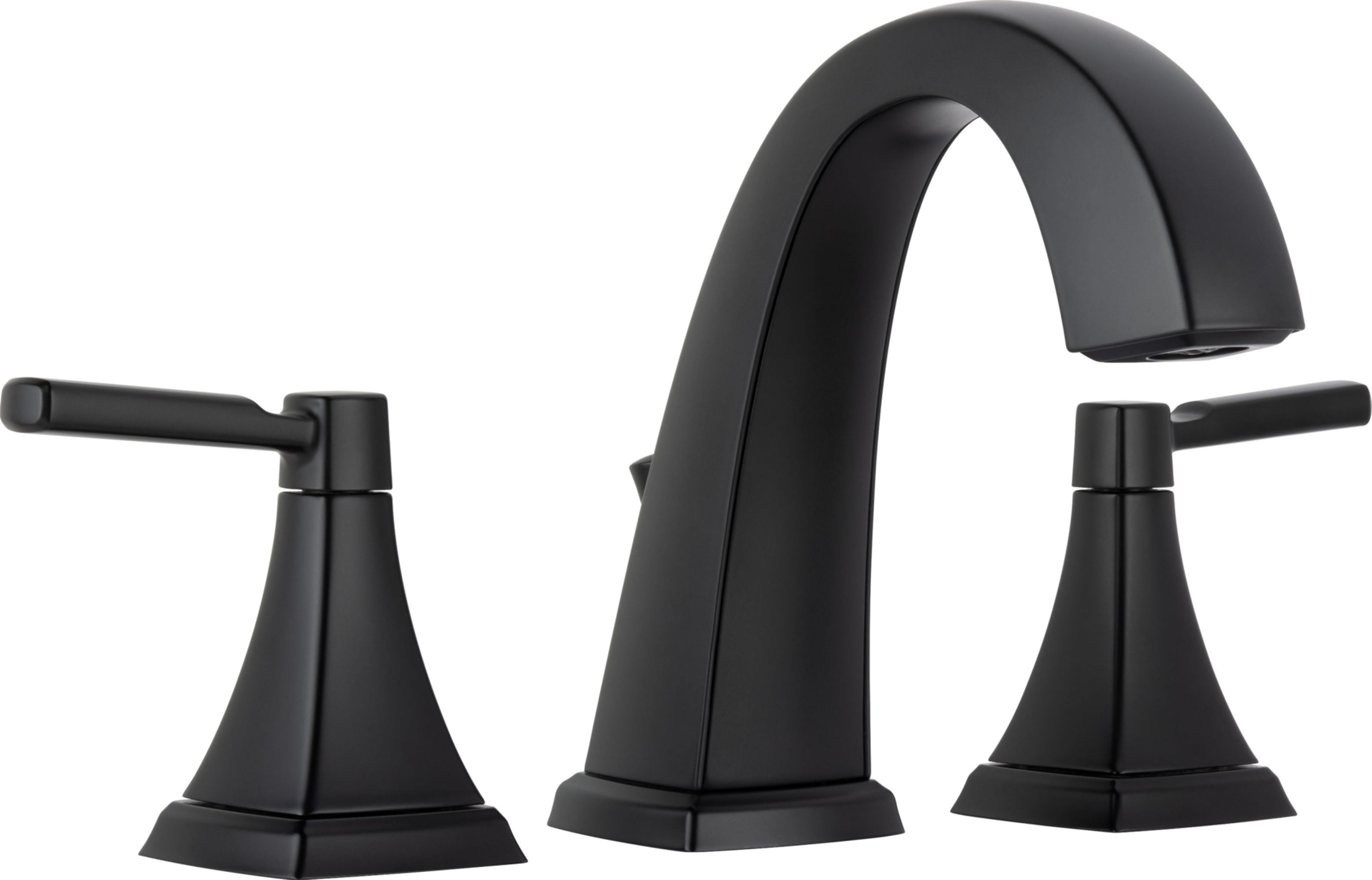 Miseno MNO641LFB Elysa 1.2 GPM Widespread Bathroom Faucet - Black