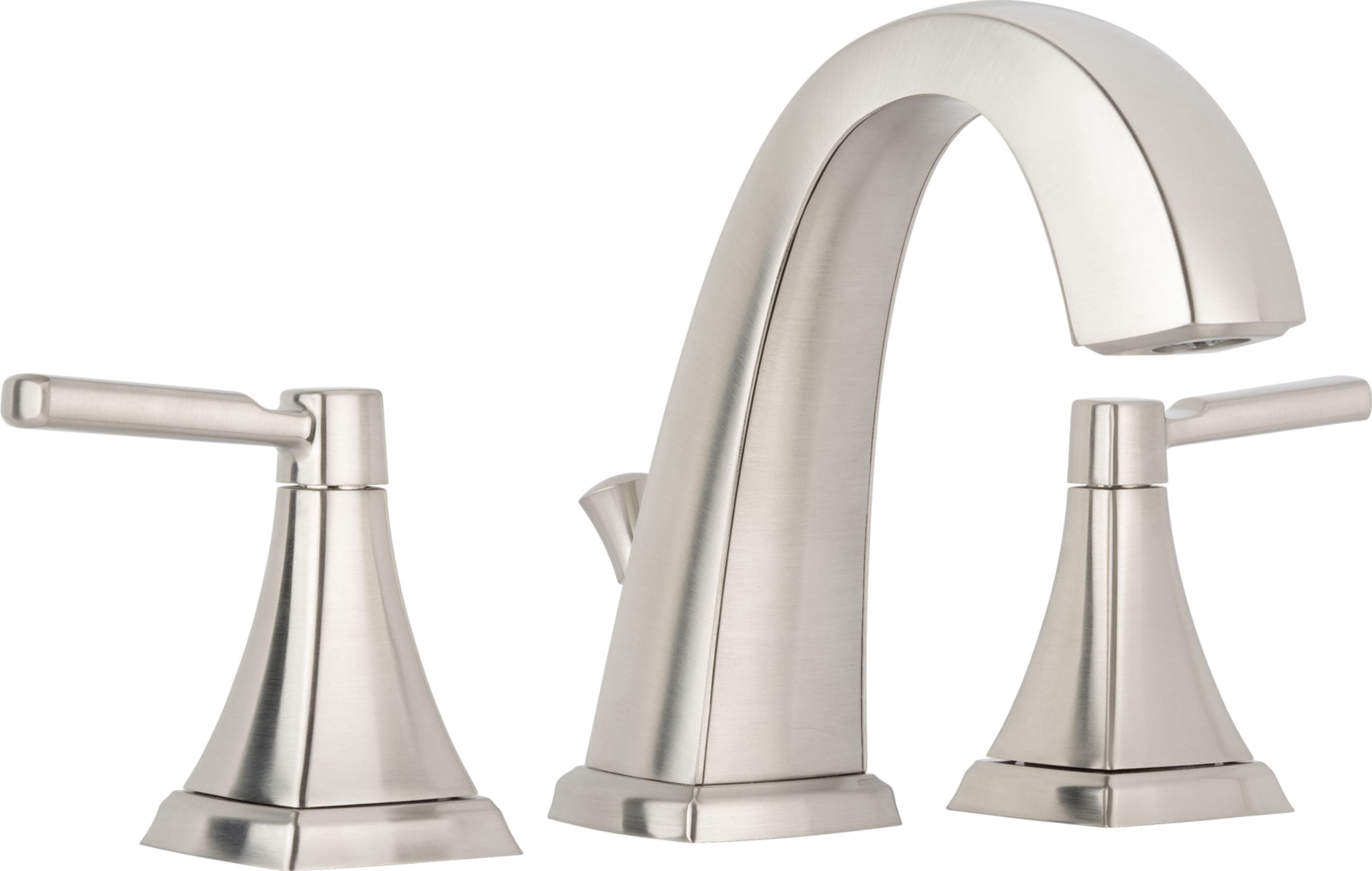 Miseno MNO641LZBN Elysa 1.2 GPM Widespread Bathroom Faucet - Nickel
