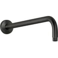 thumbnail image 1 of Miseno Msa216 16-5/16" Wall Mounted Shower Arm And Flange - Black, 1 of 7