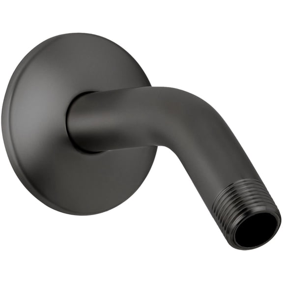Miseno Msa225 5-11/16" Wall Mounted Shower Arm And Flange - Black