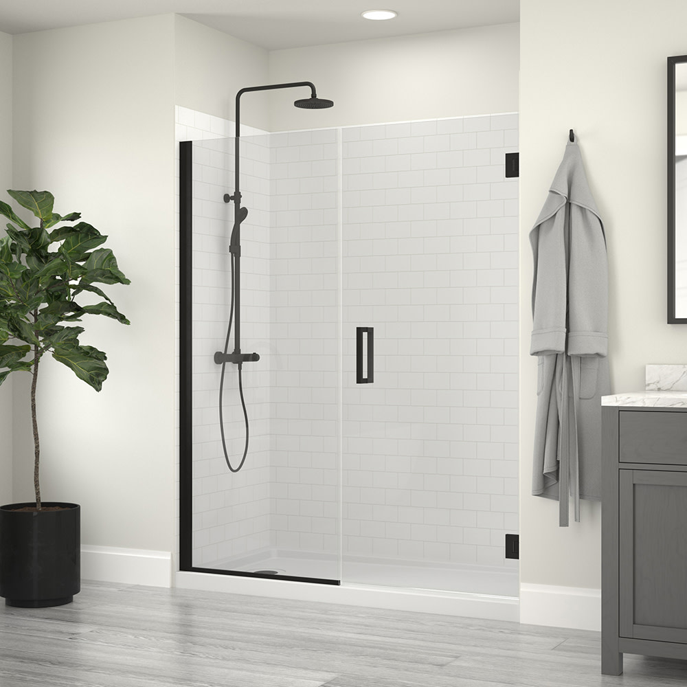 Delta Sdes848R Commix 76" High X 48" Wide Sliding Frameless Shower