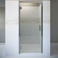 thumbnail image 1 of Miseno Msdswy2976cl Sway 76" High X 29" Wide Hinged Frameless Shower Door - Chrome, 1 of 3