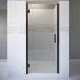 thumbnail image 1 of Miseno Msdswy3072cl Sway 72" High X 30" Wide Hinged Frameless Shower Door - Bronze, 1 of 3