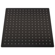 Miseno MSH-NSH-43300MB 2.2 GPM 12" Single Function Rain Shower Head - Black