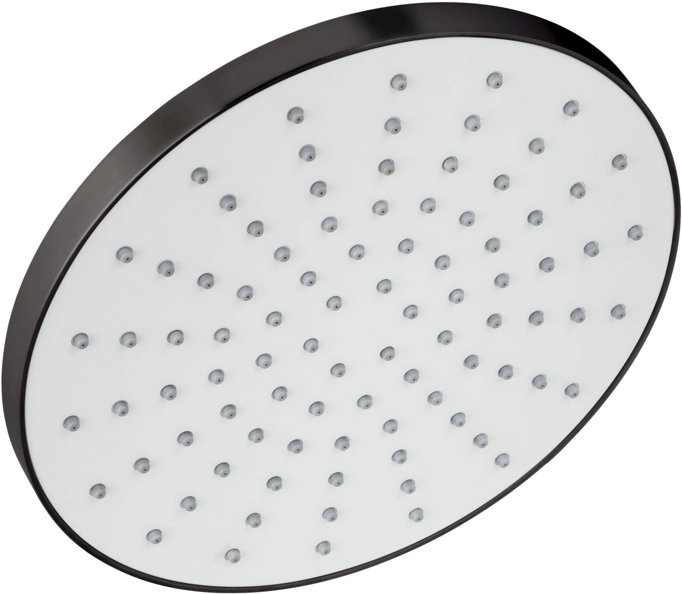 Miseno MNOSH425EFB 1.8 GPM Single Function Rain Shower Head - Black