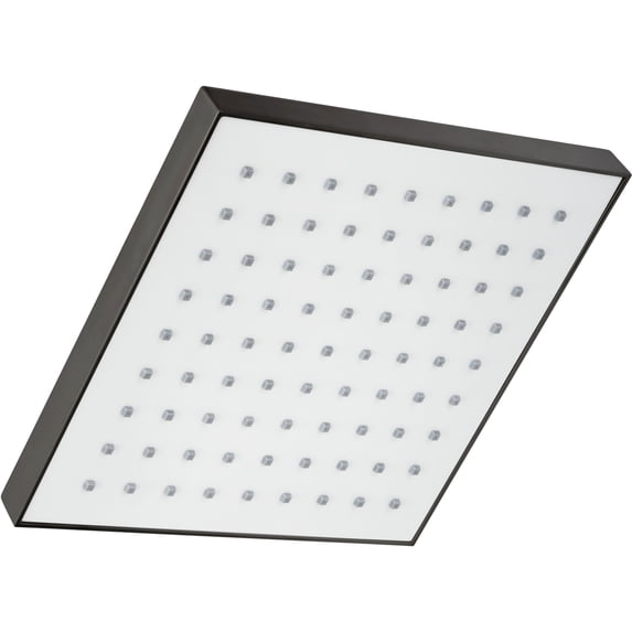 Miseno MNOSH625EFB 1.8 GPM Single Function Rain Shower Head - Black