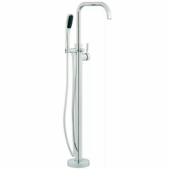 Miseno Mtf194 Floor Mounted Tub Filler - Chrome