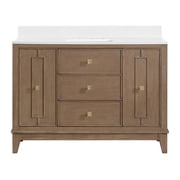 Miseno MN253V48WLD Kinsale 48 Free Standing Single Basin Vanity Set - Walnut Drift