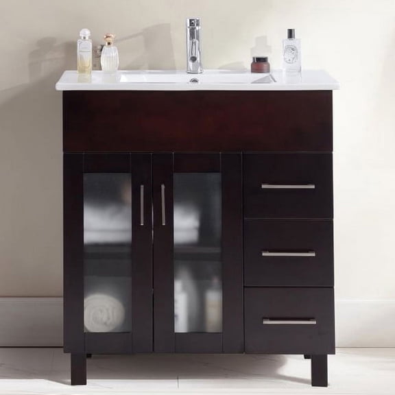 Miseno Mv-Nuo32 Nuovo 32" Free Standing Vanity - Brown