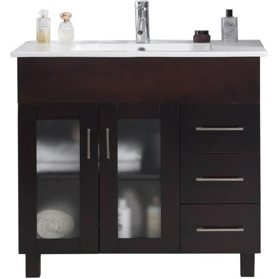 Miseno Mv-Nuo36 Nuovo 36" Free Standing Vanity Set - Brown