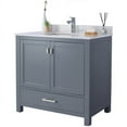 thumbnail image 1 of Miseno Mv-Prm36g Prim 36" Free Standing Vanity Set - Grey, 1 of 7