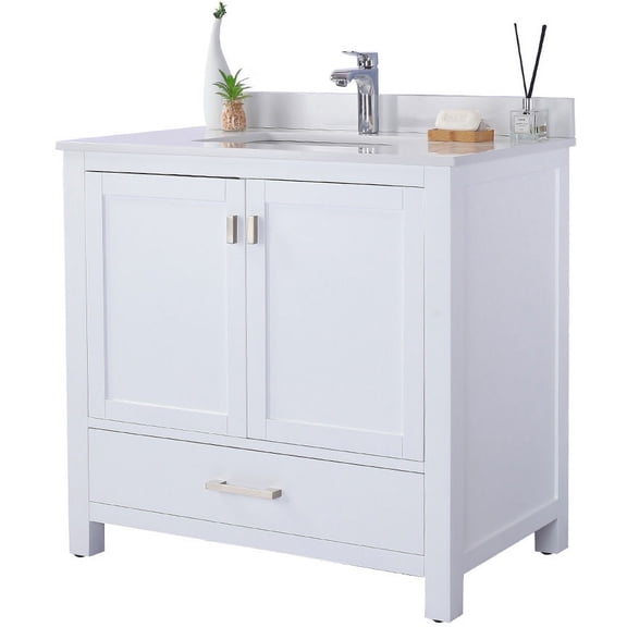 Miseno Mv-Prm36w Prim 36" Free Standing Vanity Set - White