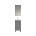 thumbnail image 1 of Miseno Mv723018 Gela 18" Free Standing Single Basin Vanity Set - Grey, 1 of 7