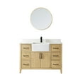 thumbnail image 1 of Miseno Mv797048 Sevilla 48" Free Standing Single Basin Vanity Set - Washed Ash, 1 of 7