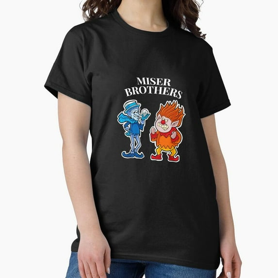 Miser Brothers Funny The Year Without A St. Nick Claus - Makes a Great Gift G8556 Unisex T-Shirt, Up to Size 5XL