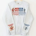 thumbnail image 1 of Miser Brothers Heating And Cooling Sweatshirt, Miser Brothers Too Much , Heat And Snow Sweatshirt - Sizes S-5XL ,Art Print JSC, 1 of 5