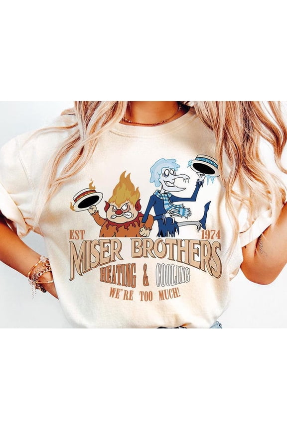 Miser Brothers Heating And Cooling Sweatshirt, Snow Miser &Heat Miser T-shirt, Miser Brothers Fans Tees, Miser Brothers ,