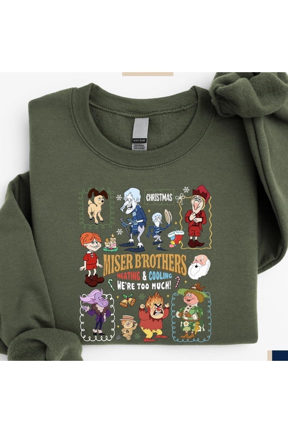 Miser Brothers Heating And Cooling TShirt Miser Brothers Christmas TShirt Heating And Cool