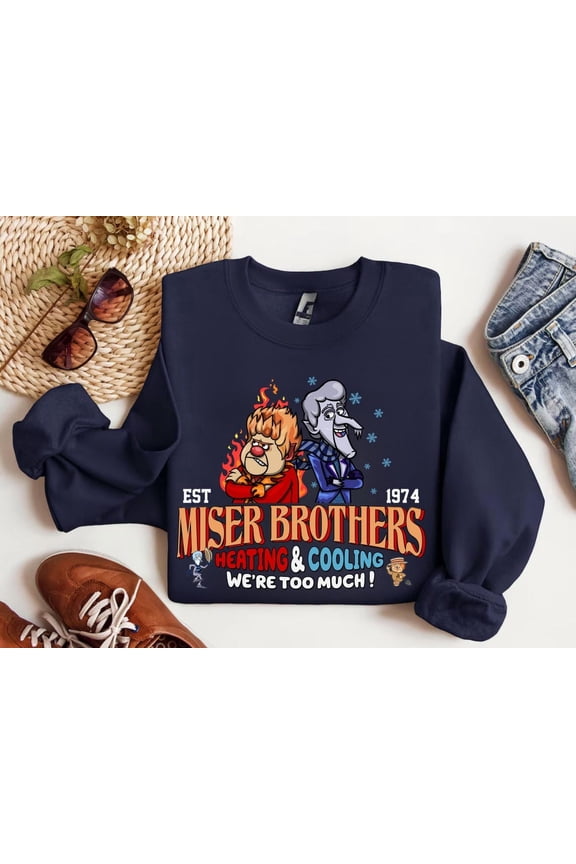 Miser Brothers Sweatshirt: 'Year Without A Santa Claus' Shirt