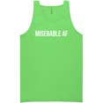 thumbnail image 1 of Miserable AF Neon Tank Top, 1 of 1
