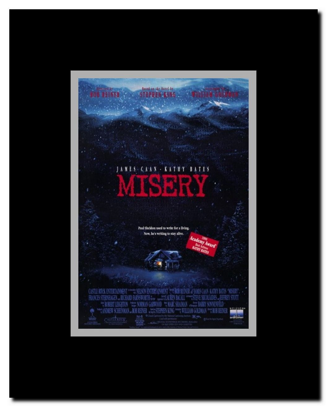 Misery Framed Movie Poster