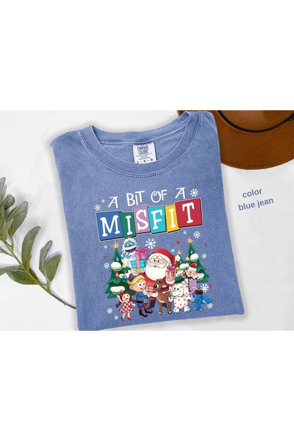 Misfit Toys Bit Of Reindeer Cozy T-Shirt All Size S-3XL