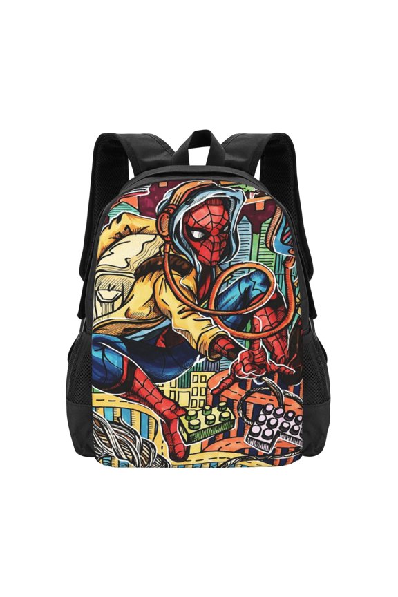 Misfits Backpack Fashion Travel Backpack Laptop Backpack Simple And Large Capacity Backpack 16.5 Inch