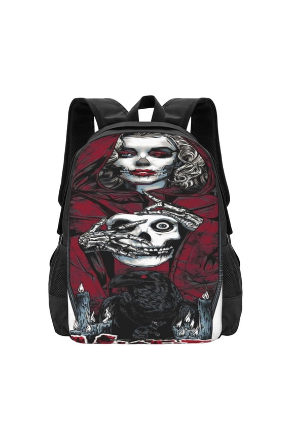Misfits Backpack Fashion Travel Backpack Laptop Backpack Simple And Large Capacity Backpack 16.5 Inch