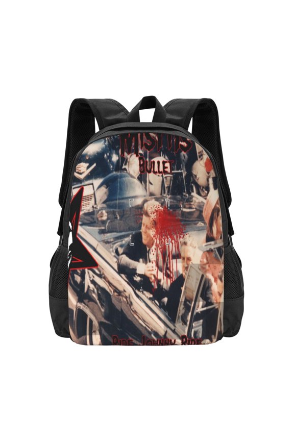 Misfits Backpack Fashion Travel Backpack Laptop Backpack Simple And Large Capacity Backpack 16.5 Inch
