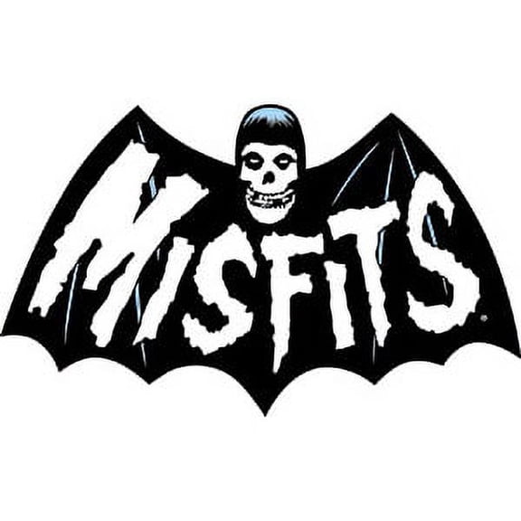 Misfits Bat Fiend, Officially Licensed, Iron-On / Sew-On, Embroidered PATCH - 2.7" x 4.5"